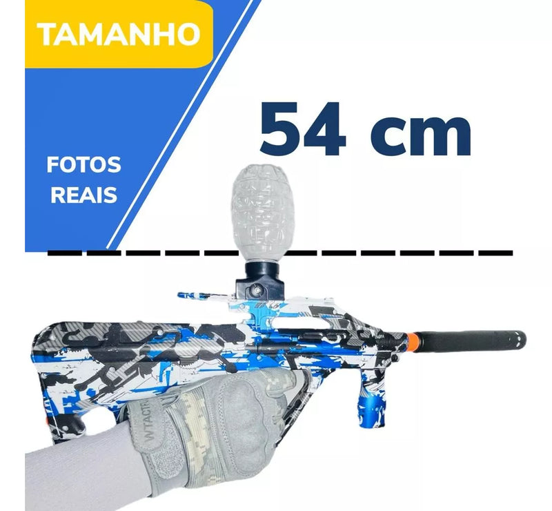 Arma De Gel Elétrica Automática Modelo Aug Rifle