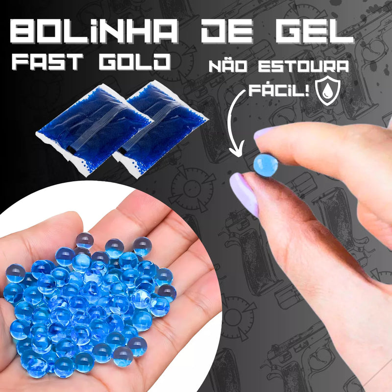 Brinquedo Arma Grafite Bolinhas De Gel Elétrica Automática