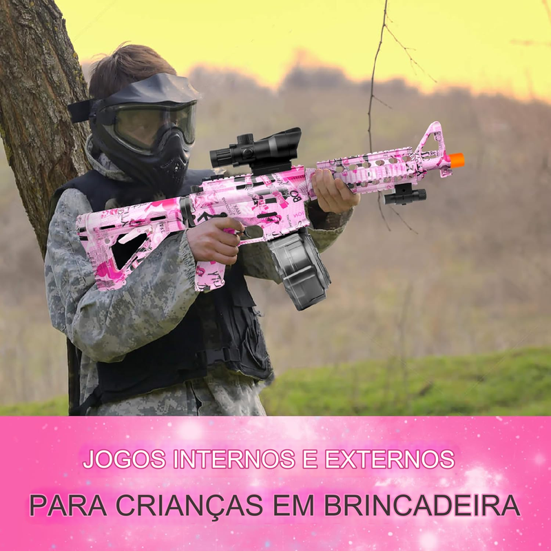 Arminha de Gel M4A16 Rosa Turbo Elétrica Automática